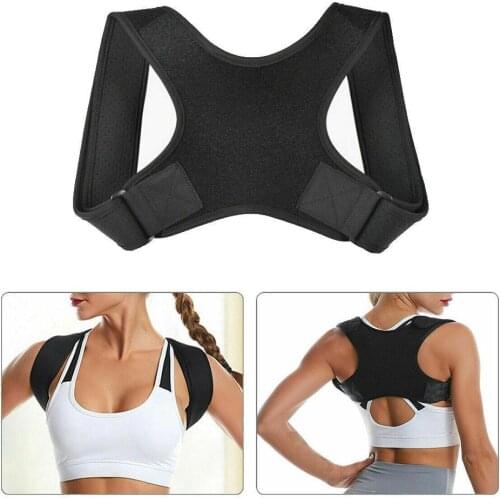 Adjustable Medical Back Posture Corrector Clavicle Spine Back Shoulder Lumbar Brace Support Belt Posture Correction Unisex