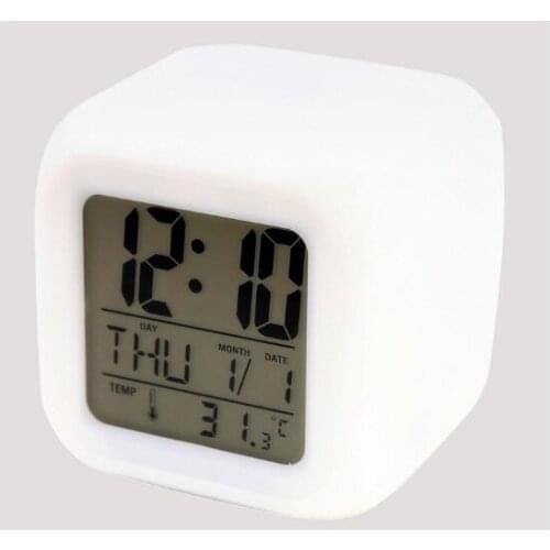 Techno Istanbul Digital Cube Alarm clock desk clock relogio de mesa настольные часы reloj de escritorio