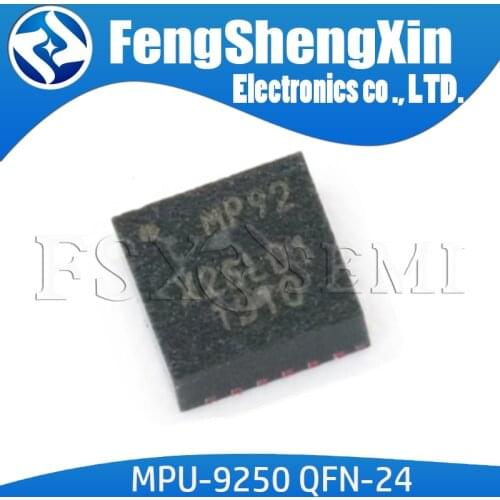 10PCS 100% New MPU-9250 QFN-24 MPU9250 QFN MP92 QFN24 9-axis gyroscope accelerometer sensor