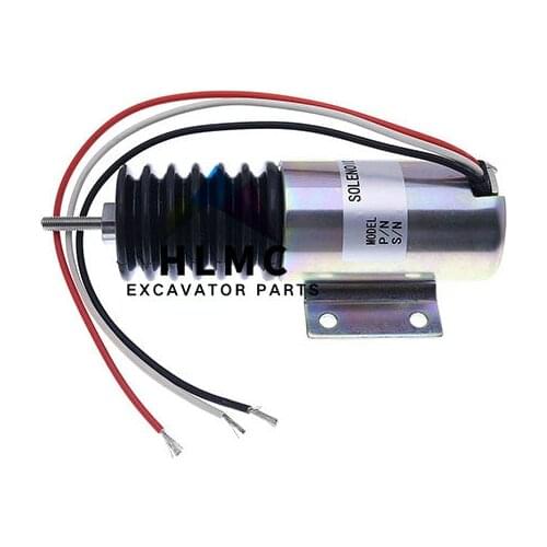 1197017 Stop Solenoid Valve 24V for Caterpillar CAT Compactor CB-434C CB-534C CB-535B CP-563D