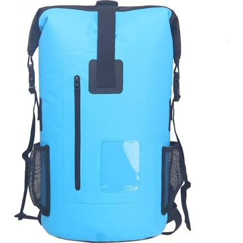 30L Waterproof bag Backpack PVC(platon) Super Waterproof bag Dry bag Swimming bag River trekking bag Camping Outdoor