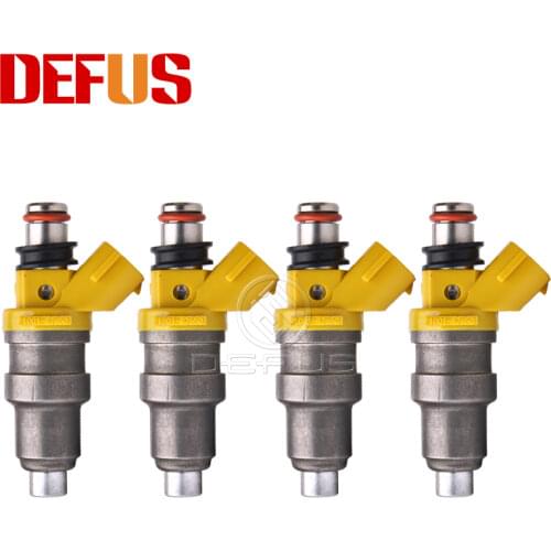 4pcs Fuel Injectors OEM 1001-87650 680cc For Car MR2 CELICA SUPRA 3S/7MGTE 4A/7MGE Car Engine Nozzle Injection Injector Fuel Kit