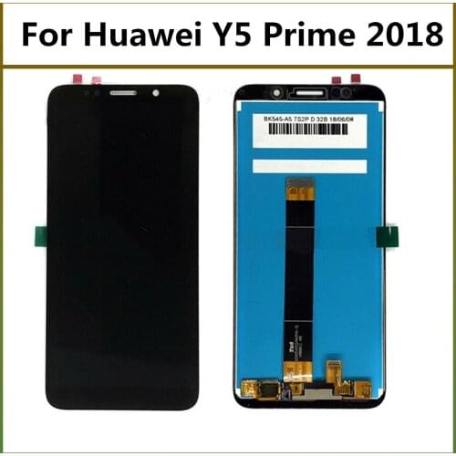 5.45'' For Huawei Y5 prime 2018 Y5 2018 LCD Display Touch Screen Digitizer Assembly For Huawei Y5 Pro 2018 DRA-L02 L22 LX2 BLK