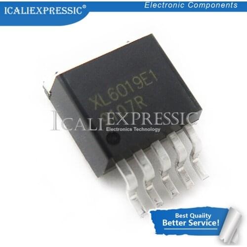 5PCS XL6019E1 XL6019 TO263-5L 5V-40V 5A In Stock