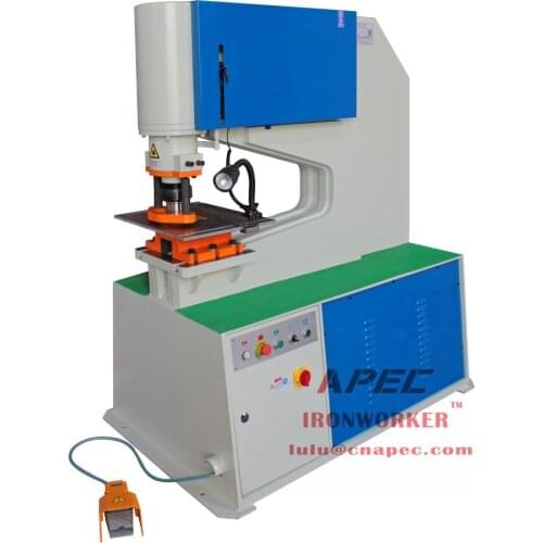 APEC Hydraulic Deep Throat Hole Punching Machine60-300T for various punching notching bending