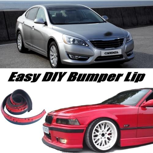 Bumper Lip Deflector Lips For KIA Cadenza K7 VG 2010~2015 Front Spoiler Skirt For Car Tuning / Body Kit / Strip