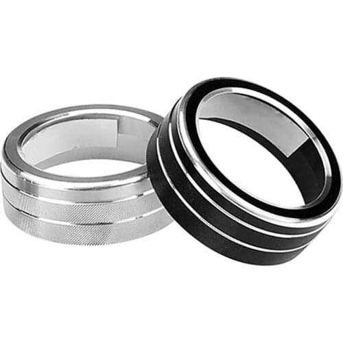 2Pcs Center Console Knob AC Air Conditioning Button Cover Trim for Toyota RAV4 2020