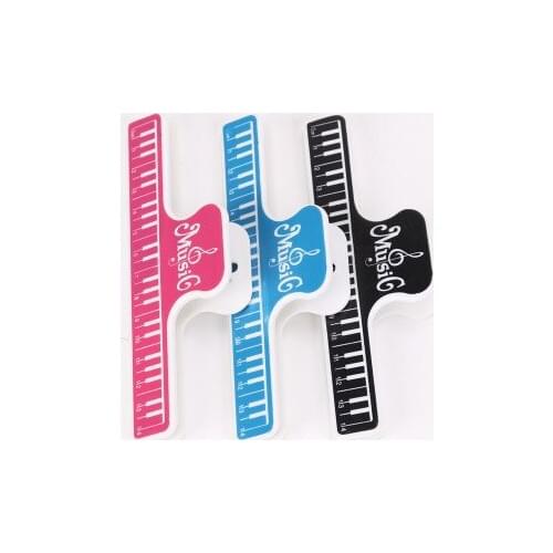 Sheet Senior Music Scores Clip Assorted Colour Book Paper Holder Spring Clipe For Guitar Violin Cello Piano Musical Instrument