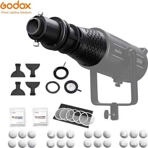 Godox SA-17 Kit for Godox SA-P Projector Kit to Bowens Mount S30 VL150 VL200 VL300 SL150II SL200II LED Light