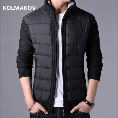 Korean Style Mens Sweaters Cardigan Men 2019 Knitted winter thicken Mens Coats Male Knitting Sweater Casual Clothing Male