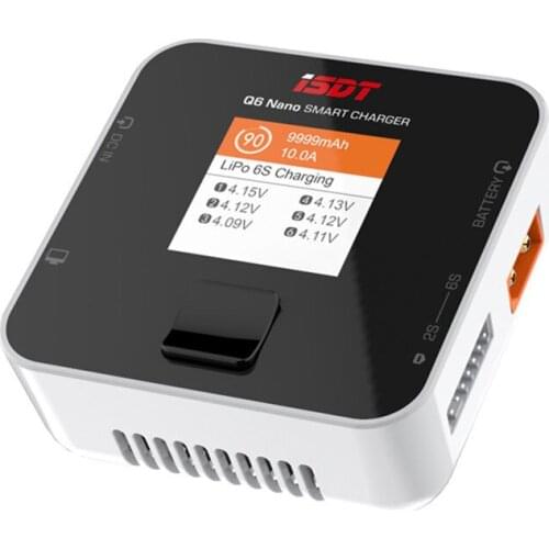 ISDT Q6 Nano BattGo 200W 8A Colorful Pocket Battery Balance Charger for 2S - 6S Smart Digital Lipo Battery Fpv RC Models