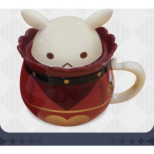 Game Genshin Impact Klee Mug Water Cup Cosplay Props Anime Accessories Project DIY Bomb Coffee Cup Xmas Gift For Kid 360ml 2021
