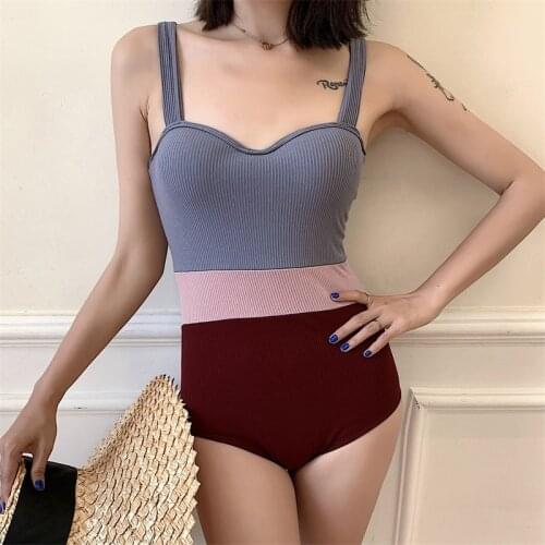 Swimsuits Girl Swimwear 2020 Swimsuit Separate Female Womens With Push Up Cups New Women Hide Sexy Underwire Toby Cotton