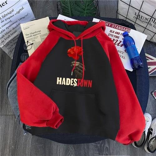 Musical Hadestown Printed Womens Hoodies Raglan Loose Clothing Fashion Casual Sweatshirt Creativity Oversize Hoodie Female New