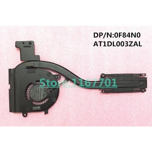 New Original Laptop/Notebook CPU cooling Radiator Heatsink&Fan for Dell Latitude 14 E7470 7470 0F84N0 AT1DL003ZAL AT1DL003ZCL