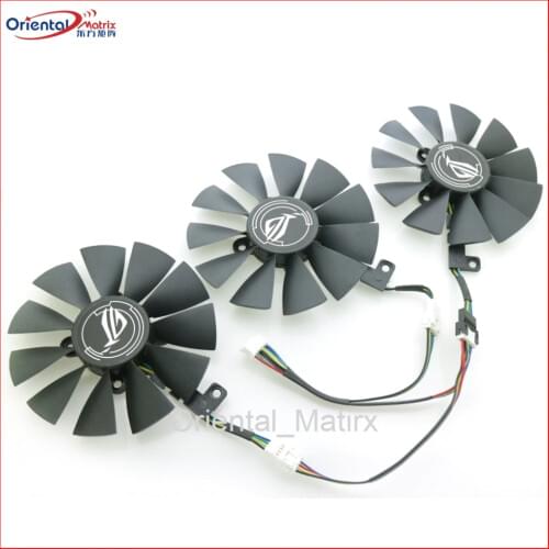 New 87mm PLD09210S12HH PLD09210S12M Cooling Fan For ASUS Strix GTX1060 OC 1070 1080 GTX 1080Ti RX 480 RTX2060 Graphics Card Fan