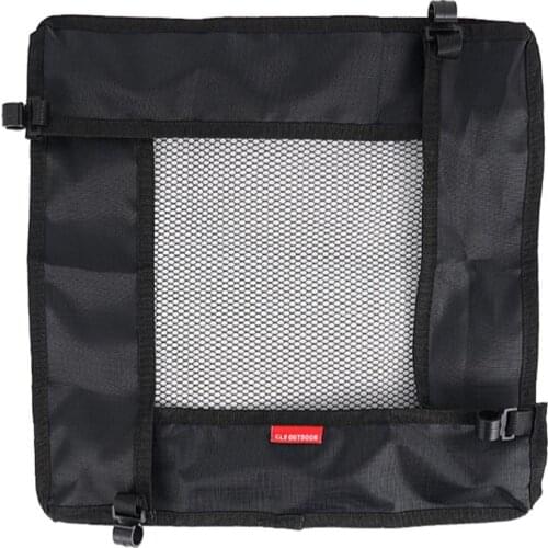 Outdoor Folding Table Storage Hanger Basket Hanging Storage Mesh Net Wild Rack Camping Bag Finishing Net Equipment