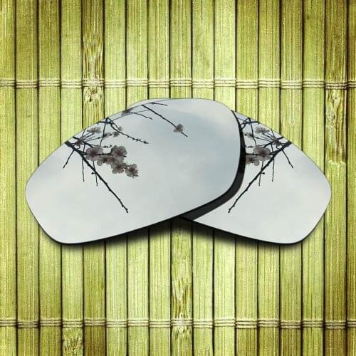 Polarized Replacement Lense For-Oakley Blender Sunglasses Frame True Color Mirrored Coating - Chrome Color Options