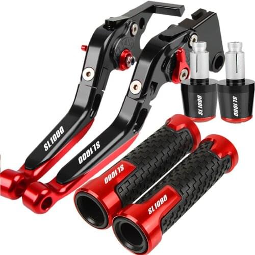 Motorcycle Clutch CNC Aluminum Brake Clutch Levers For APRILIA SL1000 2000-2004 Handlebar Handle Grips Ends SL-1000 2003 2002 01