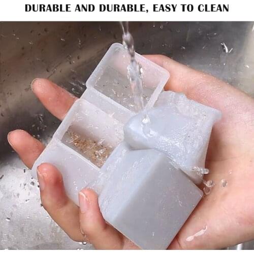 Silicone Furniture Leg Protection Cover Table Feet Pad Floor Protector Square for Home SCVD889