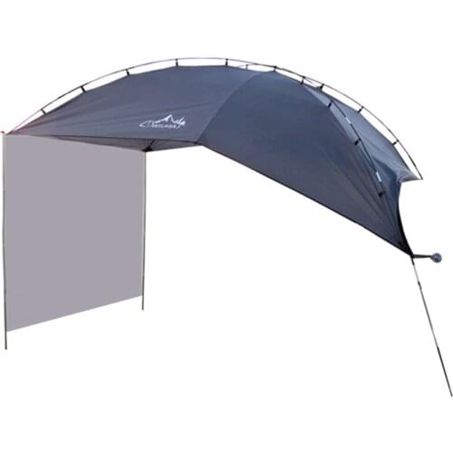 Awning Sun Shelter SUV Tent Auto Canopy Portable Camper Trailer Tent Rooftop Car Awning For Beach Minivan Sedan Outdoor Camping