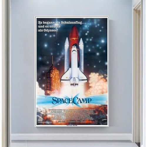 V0851 SpaceCamp Vintage Classic Movie Wall Silk Cloth HD Poster Art Home Decoration Gift