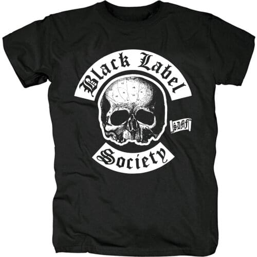 7 Designs Black Label Society Rock Guitar Hero rocker Skull shirt mma fitness Hardrock heavy Metal 100%Cotton skateboard