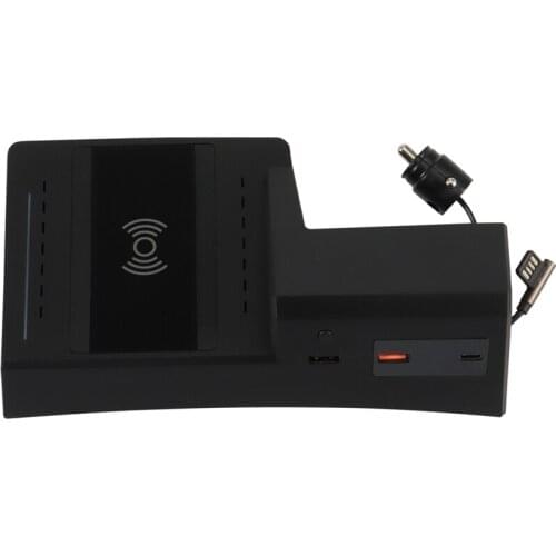 15W Car QI Wireless Charging Phone Charger for Q5 SQ5 2019-2021 Wireless Phone Holder Fast Charging Plate