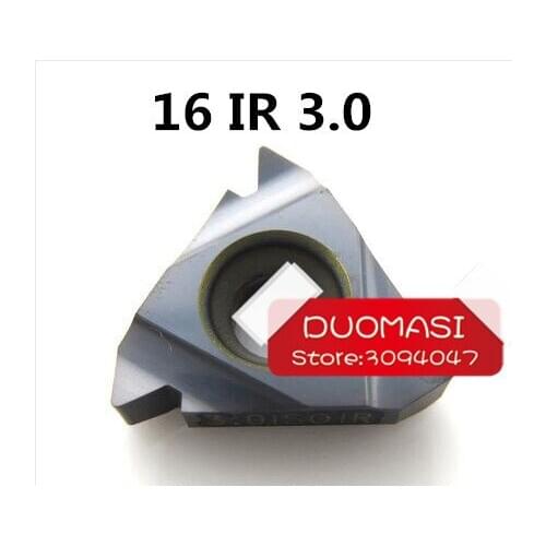 16 IR 3.0 ISO LDA ,Indexable Tungsten Carbide Threading Lathe Inserts for Threaded Lathe Holder,thread turning tool holders