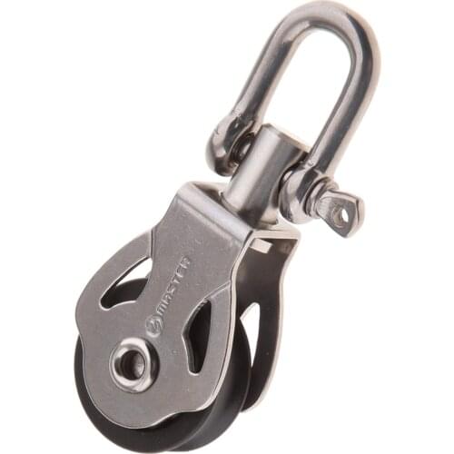 22mm Eye Swivel Single Pulley Bearing Block for Marine, Sailboat, Yacht