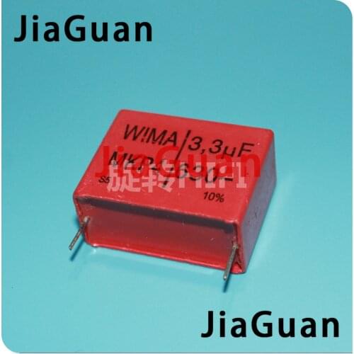 4PCS RED WIMA MKP4 3.3UF 630V PCM37.5 original new MKP-4 335/630V P37.5mm audio 335 3U3 hot sale 3.3uf/630v 630V3.3UF