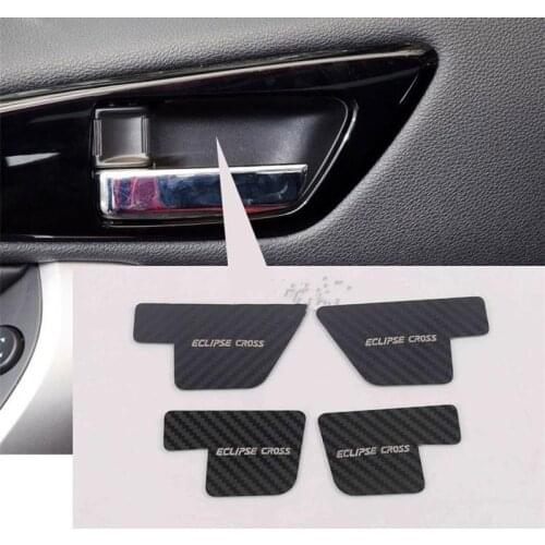 Stainless steel door handle handle inner door bowl paste trim for Mitsubishi Eclipse Cross 2018-2019 Car Styling