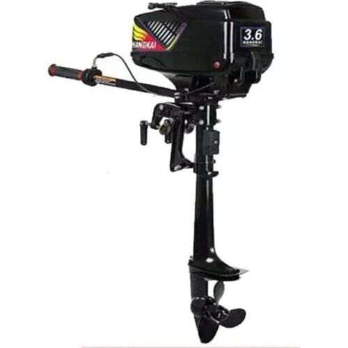 HANGKAI outboard 3.6HP FOR rubber boat inflatable boat FISHING BOAT OR YACHT
