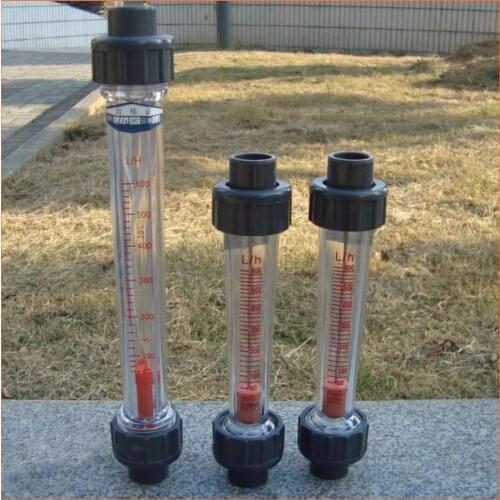 LZS65 PVC Tube LZS-65 plastic tube type rotameter LZS flow meter flowmeter Tools Measurement Measuring Instruments FlowMeters