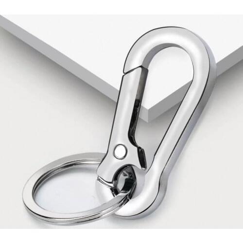 Anti-rust Metal Key Holder Keychain Universal Women Men Zinc Alloy Keyring Keyfob Accessories