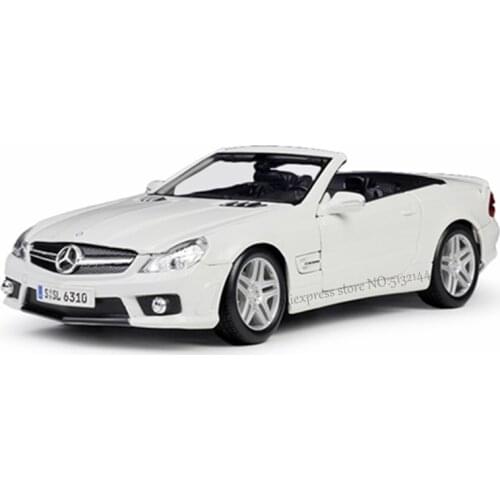 1:24 SLS AMG Simulation Alloy Car Model Crafts Decoration Collection Toy Tools Gift