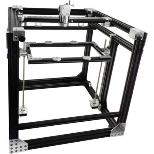 3D BLV mgn cube printer kit 2020 2040 aluminum profile frame CNC machining