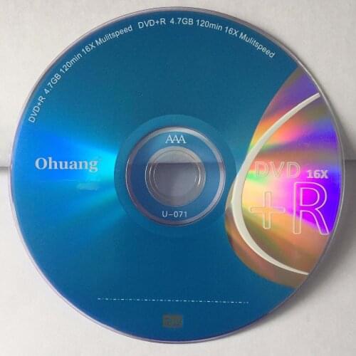 Wholesale 50 discs Grade AA Blue Silver 16x 4.7GB Blank DVD+R