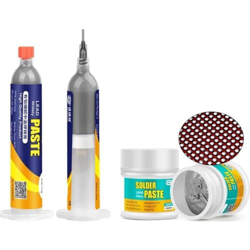 Solder Tin Paste High Low Temperature Melting Point Welding Flux Paste for iPhone Motherboard SMT BGA Soldering Rework Tools