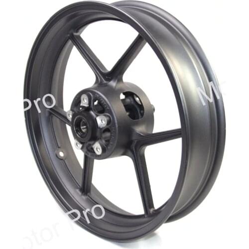 For KAWASAKI Z800 2013 2014 2015 Z 800 Front Wheel Rim Motorcycle Accessoires High Grade Aluminum Matte Black 13 14 15