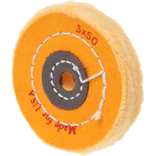 3inch Cloth Buffing Polishing Wheel Buffer Polish Jewelry Grinder Pad Handcraft