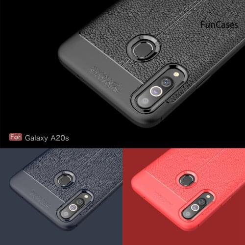 Simple Soft TPU Shell Cover For Samsung A20S Marble Back Cover Case Mirror Cases sFor Bag Samsung Galaxy phone case A20S Coques