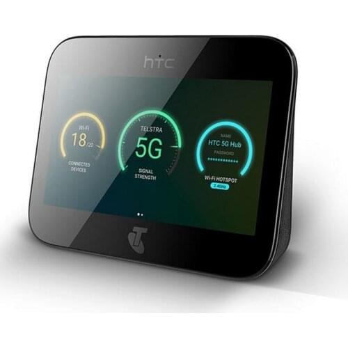 Unlocked HTC 5G Hub 5G router Android tm9Pie wifi802.11ad 7660mAh battery 5g n41 2.63gbps 4G Lte (US Version)