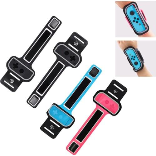 1 Pair Adjustable Game Bracelet Elastic Strap For Nintendo Switch Joy-Con Controller Wrist Dance Band Armband For Switch Dance