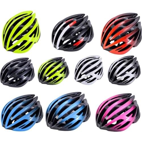 Hot Sale Electric Bike Riding Helmet Road Mountain Bike Bicycle Adult Helmet Home Integrally-molded Helmet EPS Entertainment F