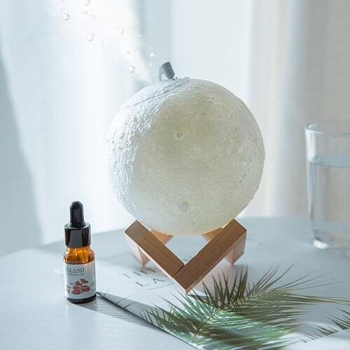 Led Light Incense Burner Modern Eletric Exquisite Oil Diffuser Incense Burner Moon Shape Vintage Kadzielnica Porch Decor EI50IB