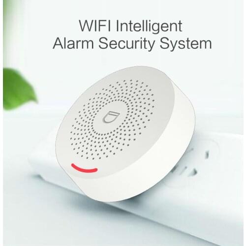 Tuya WIFI Smart Alarm Security System APP Remote Control Flood&Water Leak Gas Sensor Alarm Door/Window Open Detectors For Option