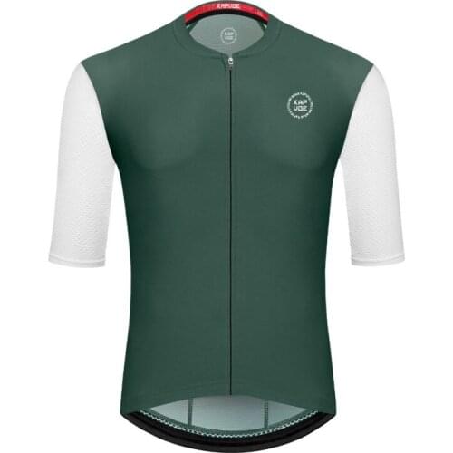 Kapvoe Cycling Jersey Men Short Sleeves Cycling Shirt Cycling Wear MTB Shirts Anti-sweat Bicycle Clothing Breathable Cycling Set