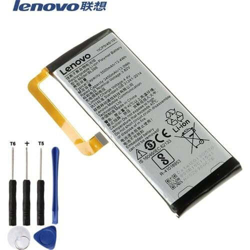 100% Original 3500mAh BL268 Battery For Lenovo ZUK Z2 ZUKZ2 Z2131 Mobile Phone Replacement Batteries Bateria + Free Tools