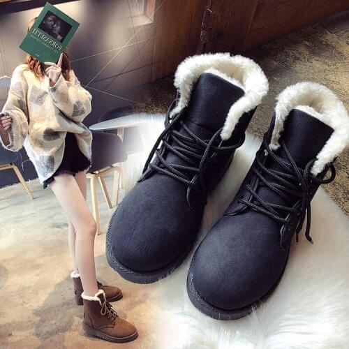 2020 winter new snow boots women plus velvet boots women Martin cotton shoes women Korean students warm boots 901